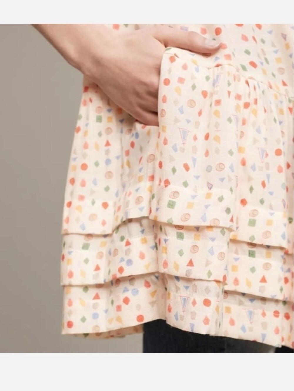 Anthropologie Maeve Paccia Buttondown Tunic - Picture 3 of 6